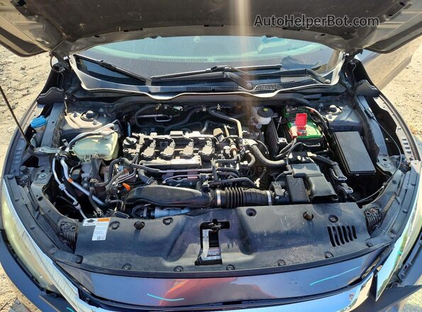 2HGFC3B98HH359281 2017 HONDA CIVIC Gray Սալոնի հետևի տեսք