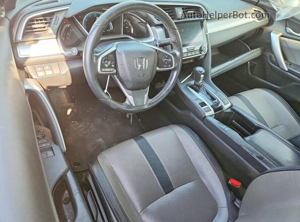 2HGFC3B98HH359281 2017 HONDA CIVIC Gray Առջևի վահանակի տեսք