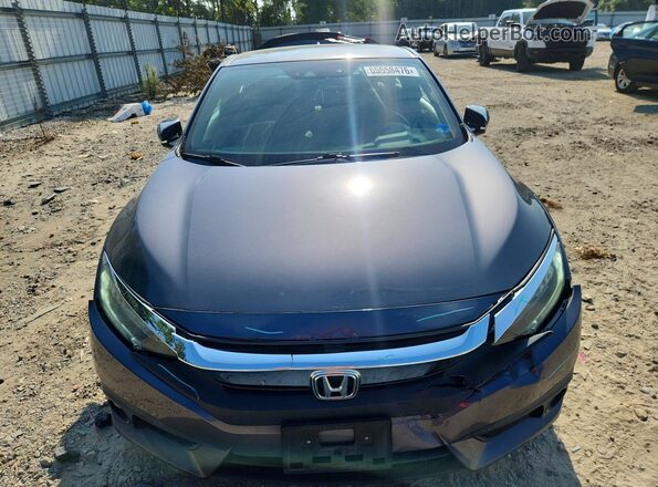 2HGFC3B98HH359281 2017 HONDA CIVIC Gray Դիմացի տեսք