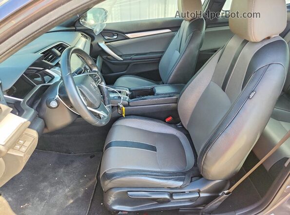 2HGFC3B98HH359281 2017 HONDA CIVIC Gray Սալոնի դիմացի տեսք