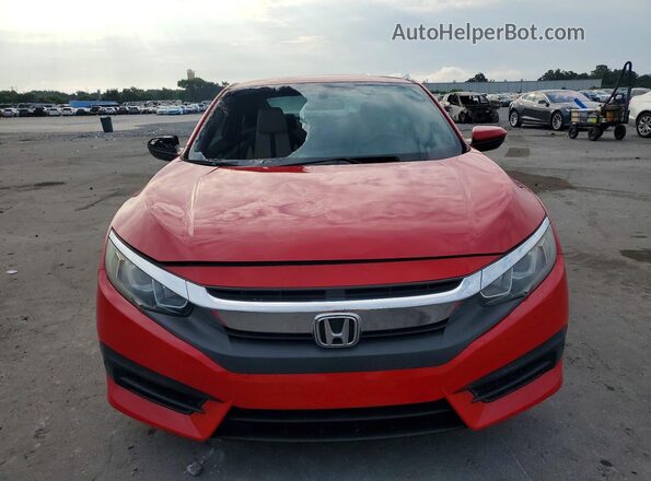 2HGFC4A52JH302035 2018 HONDA CIVIC Red Widok z przodu