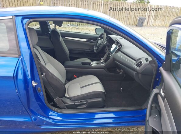 2HGFC4A58HH311901 2017 HONDA CIVIC Blue წინა სალონის ხედი