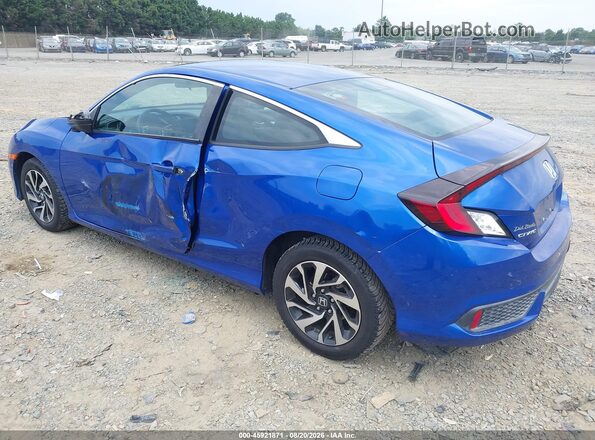 2HGFC4A58HH311901 2017 HONDA CIVIC Blue უკანა მარცხენა