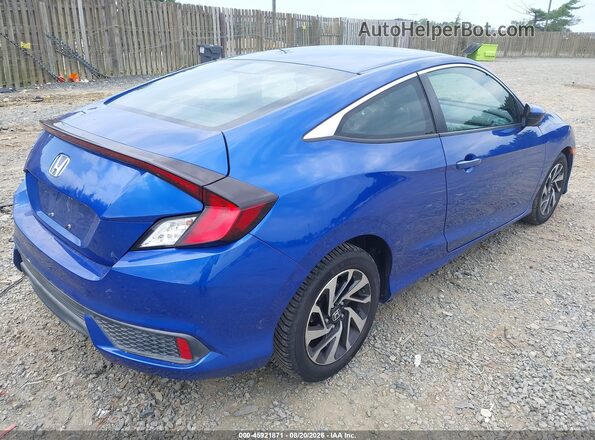 2HGFC4A58HH311901 2017 HONDA CIVIC Blue უკანა მარჯვენა