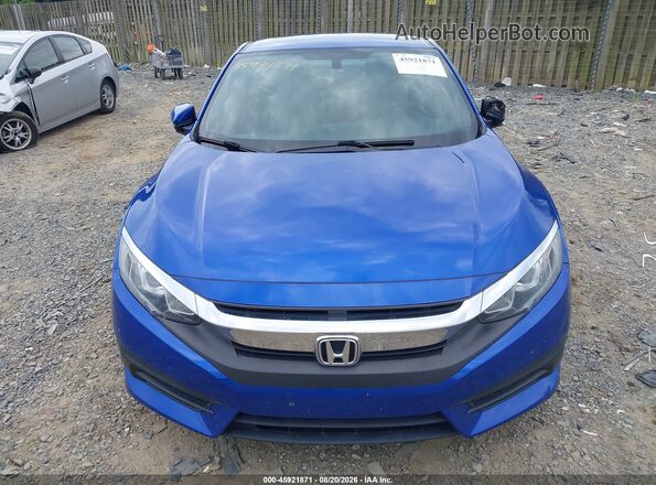 2HGFC4A58HH311901 2017 HONDA CIVIC Blue ხელსაწყოთა პანელის ხედი
