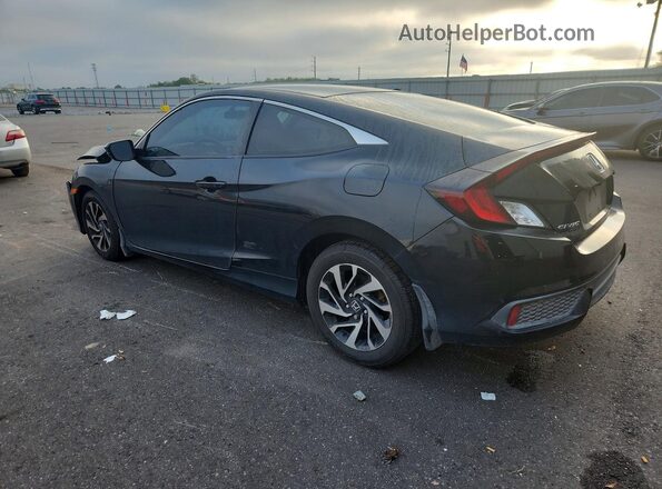 2HGFC4B00GH315944 2016 HONDA CIVIC Black Trasero izquierdo