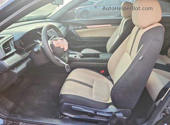 2HGFC4B00GH315944 2016 HONDA CIVIC Black Vista interior delantera