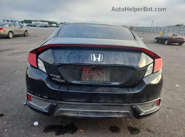 2HGFC4B00GH315944 2016 HONDA CIVIC Black Vista trasera