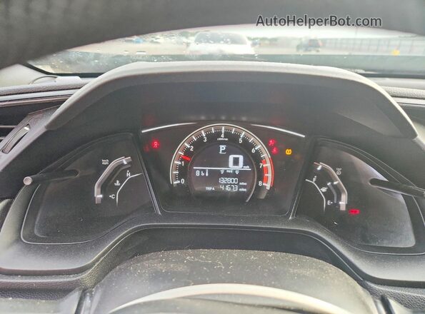 2HGFC4B00GH315944 2016 HONDA CIVIC Black Vista del cuadro de instrumentos