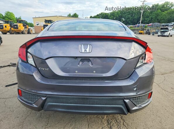 2HGFC4B00HH308901 2017 HONDA CIVIC Gray Հետևի տեսք