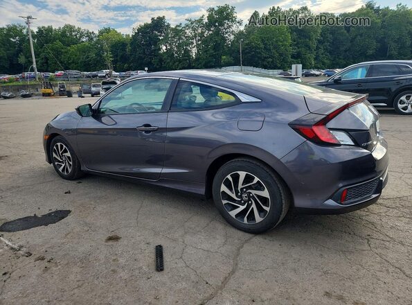 2HGFC4B00HH308901 2017 HONDA CIVIC Gray Հետևի ձախ