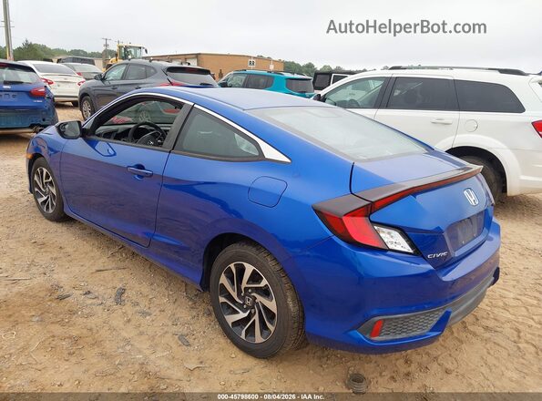 2HGFC4B02GH306064 2016 HONDA CIVIC Blue Tył lewy