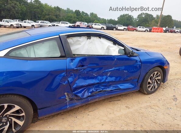 2HGFC4B02GH306064 2016 HONDA CIVIC Blue Widok z przodu