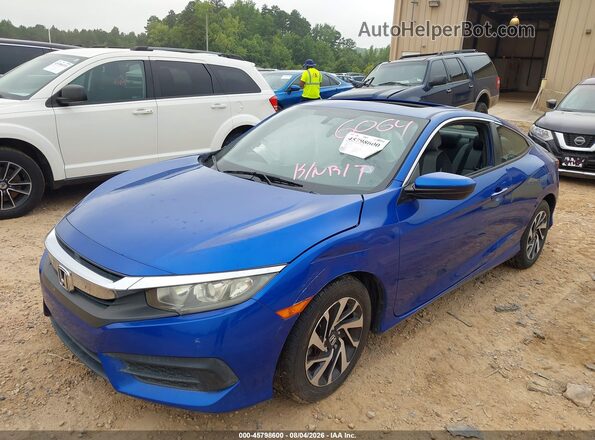 2HGFC4B02GH306064 2016 HONDA CIVIC Blue Przód lewy