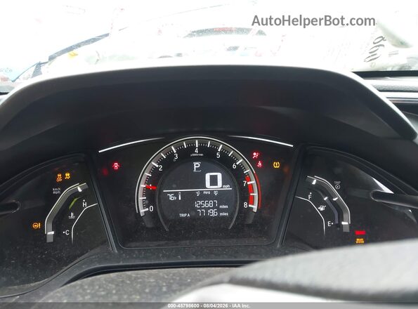 2HGFC4B02GH306064 2016 HONDA CIVIC Blue Widok tylnych siedzeń