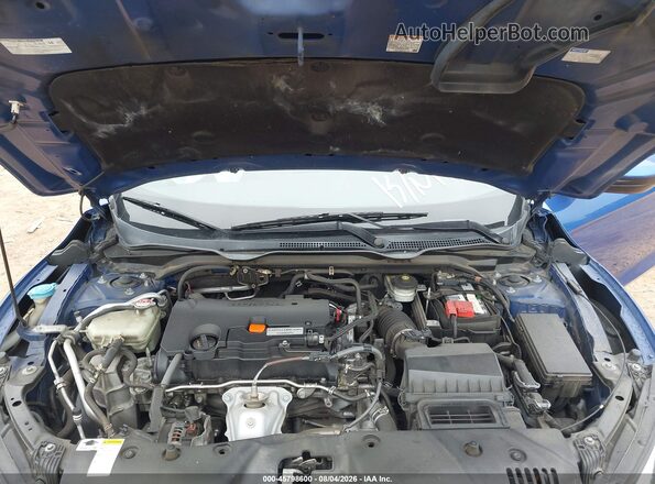 2HGFC4B02GH306064 2016 HONDA CIVIC Blue Widok z tyłu
