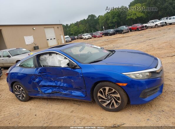 2HGFC4B02GH306064 2016 HONDA CIVIC Blue Widok wnętrza z tyłu