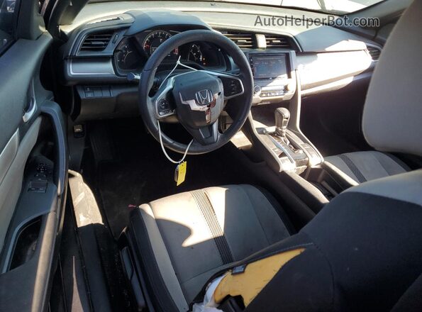 2HGFC4B02HH301934 2017 HONDA CIVIC Charcoal Вид панелі приладів