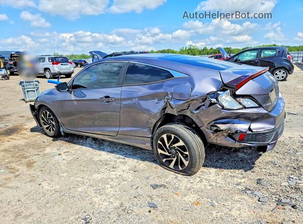 2HGFC4B02HH302310 2017 HONDA CIVIC Gray Tył lewy