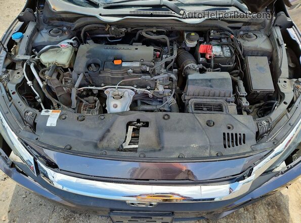 2HGFC4B02HH302310 2017 HONDA CIVIC Gray Widok wnętrza z tyłu