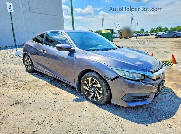 2HGFC4B02HH302310 2017 HONDA CIVIC Gray Przód prawy