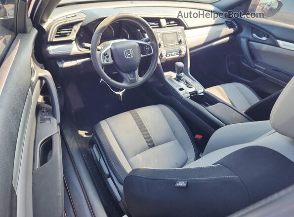 2HGFC4B02HH302310 2017 HONDA CIVIC Gray Widok deski rozdzielczej