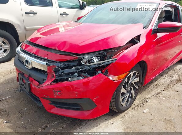 2HGFC4B02HH312156 2017 HONDA CIVIC Red Вид спереду