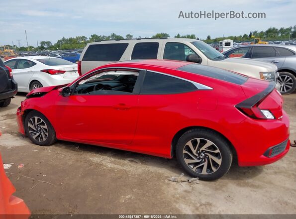 2HGFC4B02HH312156 2017 HONDA CIVIC Red Панорамний вид салону 360°