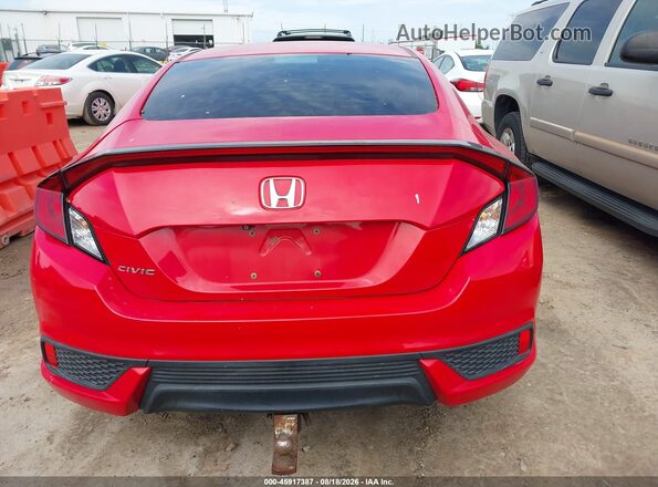 2HGFC4B02HH312156 2017 HONDA CIVIC Red 