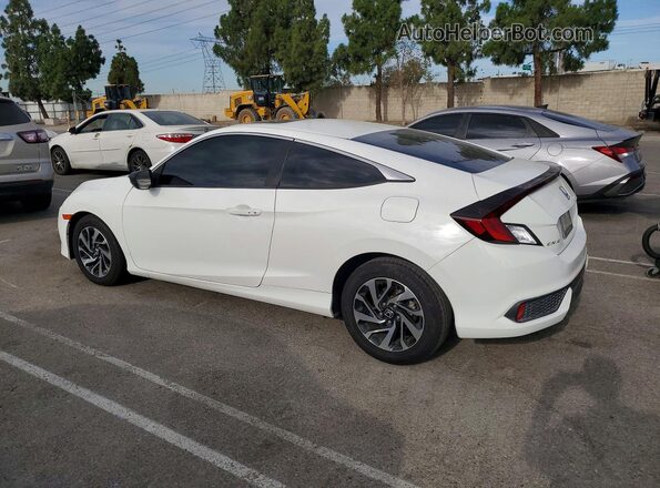 2HGFC4B03HH312585 2017 HONDA CIVIC White Tył lewy