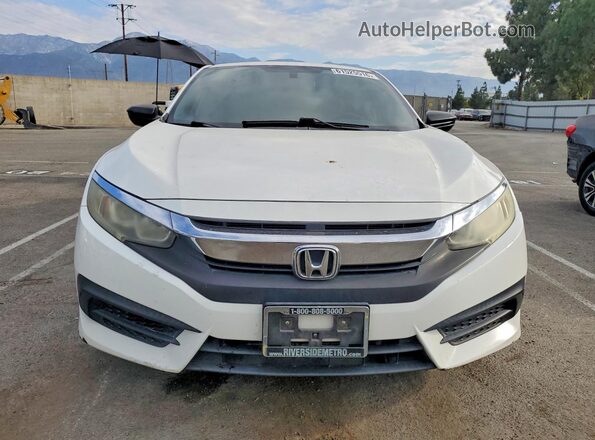 2HGFC4B03HH312585 2017 HONDA CIVIC White Widok z przodu