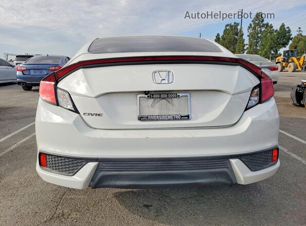 2HGFC4B03HH312585 2017 HONDA CIVIC White Widok z tyłu
