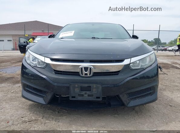 2HGFC4B04GH301481 2016 HONDA CIVIC Black Dashboard view
