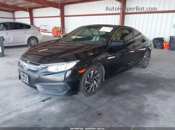 2HGFC4B04GH305160 2016 HONDA CIVIC Black Front left