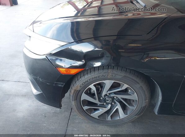 2HGFC4B04GH305160 2016 HONDA CIVIC Black Front view