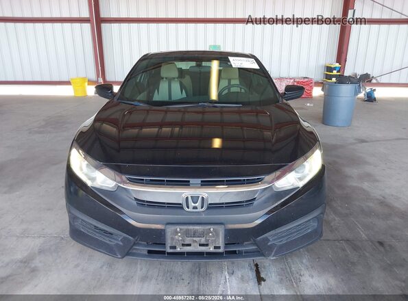 2HGFC4B04GH305160 2016 HONDA CIVIC Black Rear interior view