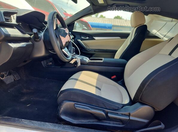2HGFC4B05GH313493 2016 HONDA CIVIC White Vista interior delantera