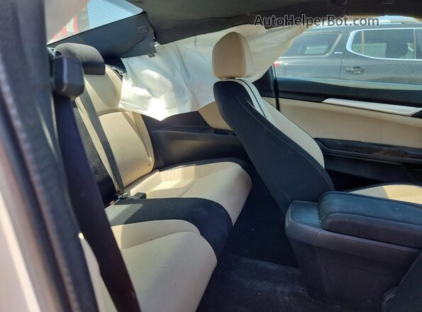 2HGFC4B05GH313493 2016 HONDA CIVIC White Vista de los asientos traseros