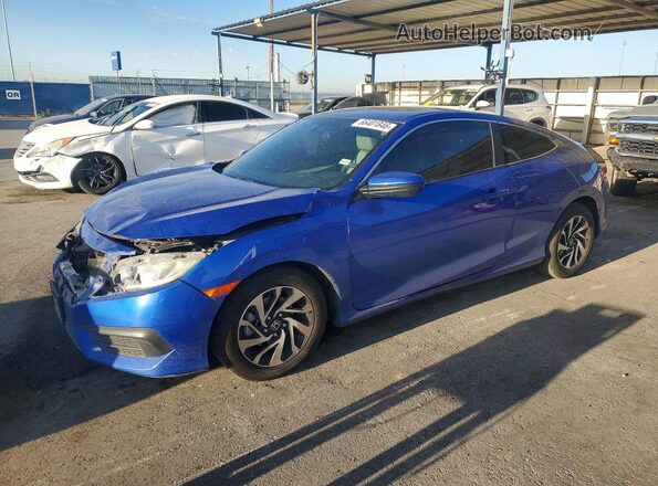 2HGFC4B05HH311955 2017 HONDA CIVIC Blue Задня ліва чверть