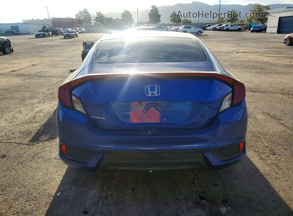 2HGFC4B05HH311955 2017 HONDA CIVIC Blue Вид задніх сидінь