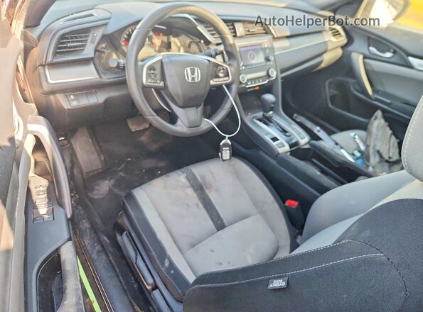 2HGFC4B05JH300900 2018 HONDA CIVIC Gray Vista del salpicadero