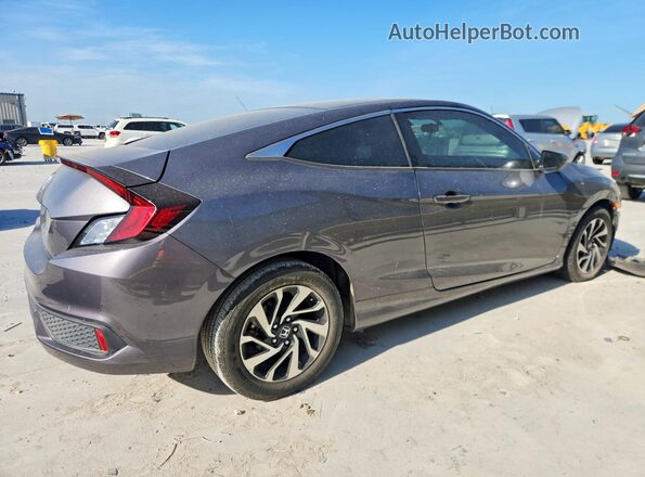 2HGFC4B05JH300900 2018 HONDA CIVIC Gray Trasero derecho