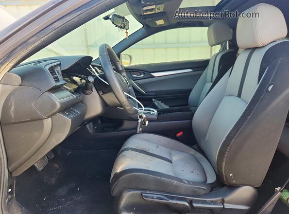 2HGFC4B05JH300900 2018 HONDA CIVIC Gray Vista interior delantera