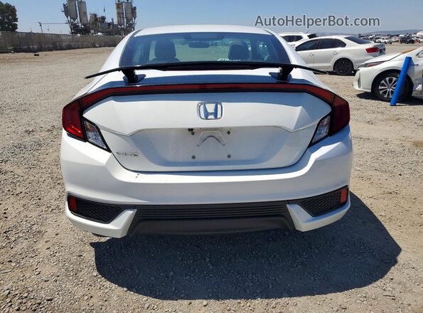 2HGFC4B05JH308527 2018 HONDA CIVIC White Вид ззаду