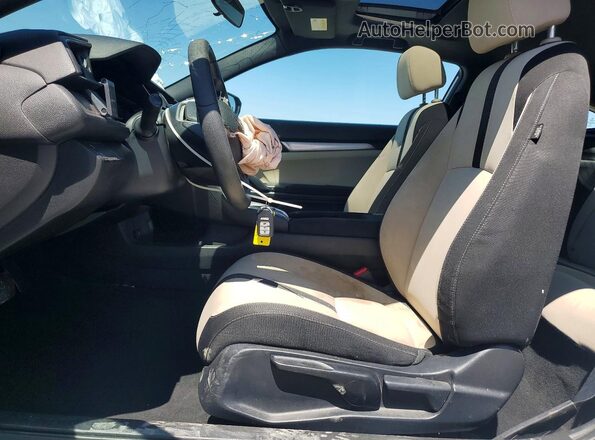 2HGFC4B05JH308527 2018 HONDA CIVIC White Вид салону спереду