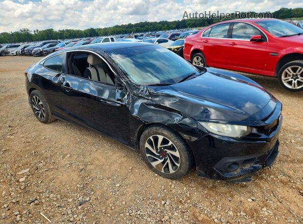 2HGFC4B07GH309445 2016 HONDA CIVIC Black Przód prawy