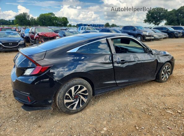 2HGFC4B07GH309445 2016 HONDA CIVIC Black Tył prawy
