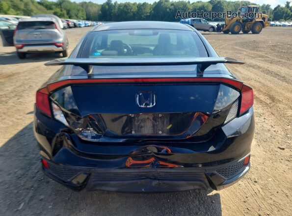 2HGFC4B07GH314922 2016 HONDA CIVIC Black Հետևի տեսք