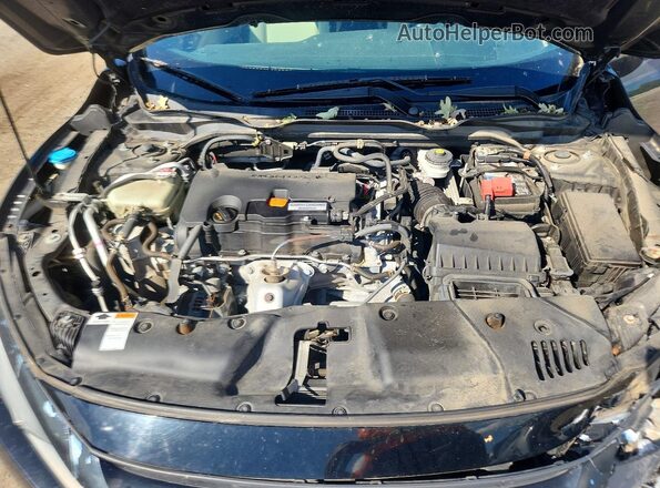 2HGFC4B07GH314922 2016 HONDA CIVIC Black Սալոնի հետևի տեսք