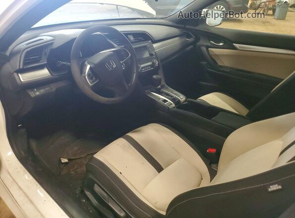 2HGFC4B07HH301265 2017 HONDA CIVIC White Առջևի վահանակի տեսք